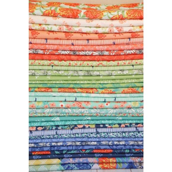 Garden Society Fat Eighth Bundle by Crystal Manning for Moda Fabrics - Picture 3 of 4